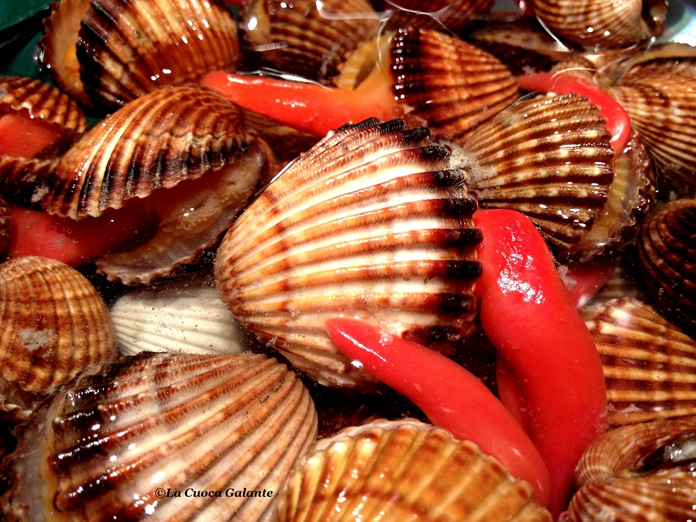 ricette con frutti di mare - lingue rosse