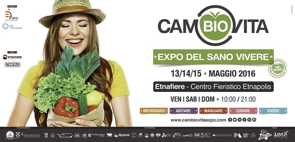 CamBIOVita Expo arriva in Sicilia la fiera green.